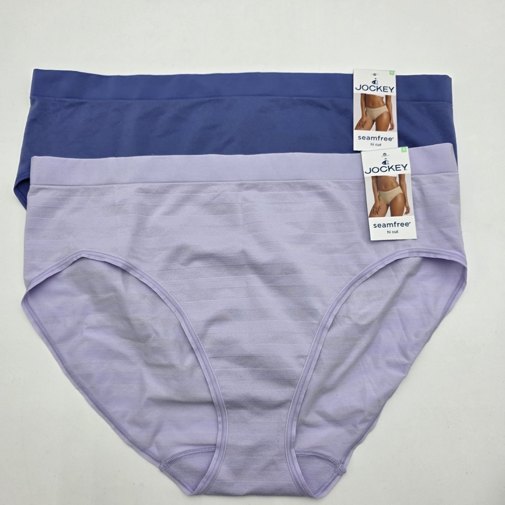 Jockey Seamfree Hi Cutβ Woman's Underwear Size XL Set of 2 NWT